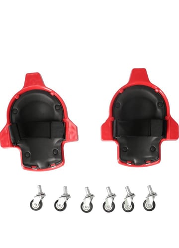 جهاز وسادة حماية للركبة مع عجلة مدمجة، منصة وضع مب...