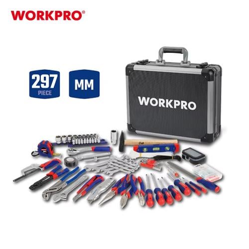 طقم عدة WORKPRO الاحترافي – 297 قطع