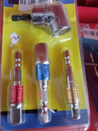 وصلات مثقاب 4 قطع 2\1 -8\3-4\1