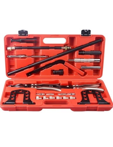 مجموعة أدوات تركيب صمام ضاغط زنبركي عالمي لمحرك ال...