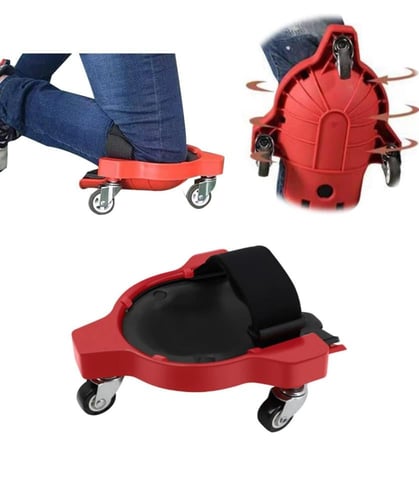 جهاز وسادة حماية للركبة مع عجلة مدمجة، منصة وضع مب...