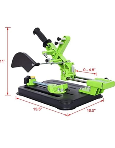 حامل أداة صقل الزوايا والطاحونة والقاطعة، دعامة من...