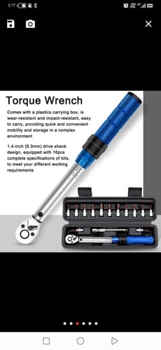 شد عزم مقاس 1/4"