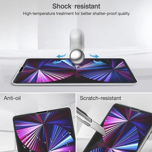 شاشة حماية للايباد - زجاج مطفي