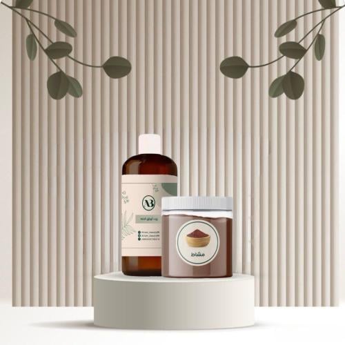 زيت اوراق الحناء، مشاط