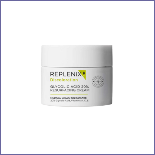 جلايكولكس كريم للوجه بأحماض الفواكه تركيز 20٪ لتنق...