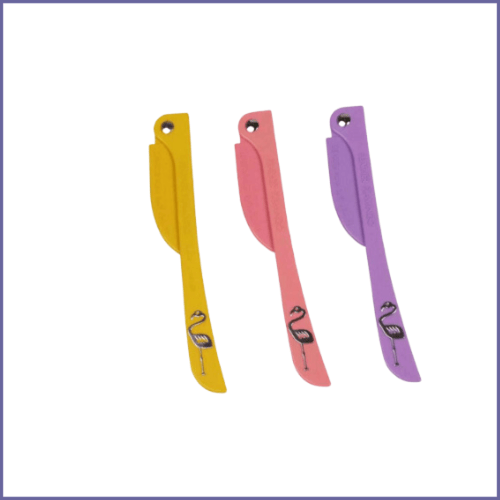 امواس فلامنجو للوجه و الجسم - 3 قطع