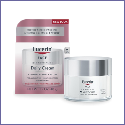 يوسرين كريم نهاري مقاوم للتجاعيد Q10 للوجه - 48 جم