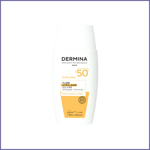 ديرمينا سونلينا سائل واقي شمس فائق الخفة (SPF 50)...