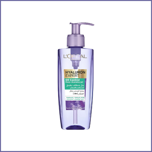 لوريال جل منظف بعمق بحمض الهيالورنيك - 200 مل