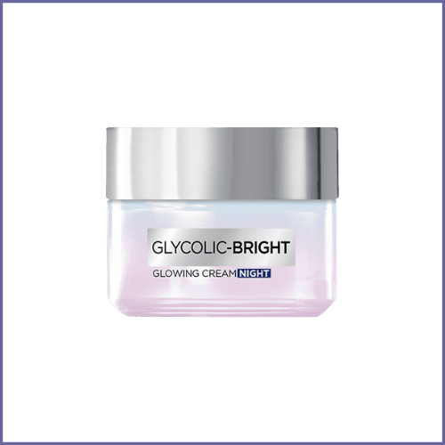 لوريال كريم الليل بحمض الجلايكوليك SPF17 معامل حما...