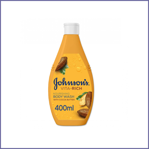 جونسون غسول الجسم بزبدة الكاكاو - 400 مل