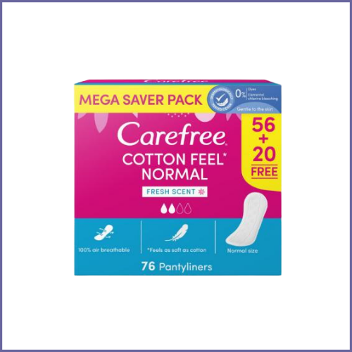 كيرفري فوط يومية رائحة منعشة - 76 قطعة