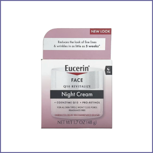 يوسرين كريم ليلي مقاوم للتجاعيد Q10 للوجه بتركيبة...