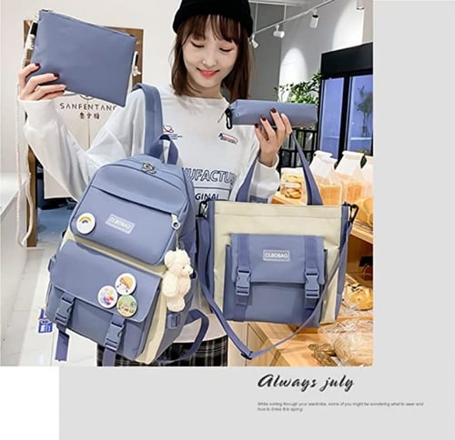 حقيبة الظهر كاواي من جودرن، طقم من 4 قطع، للأطفال