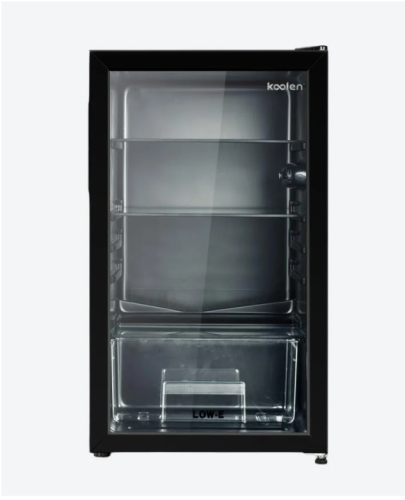 ثلاجة باب زجاجي 3.3 قدم كولين بباب واحد سعة 94 لتر...