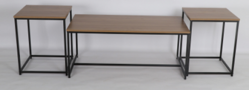 طاولة قهوة مع طاولتين خدمة