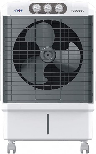 مكيف هواء يعمل بنظام تبريد تبخيري مع اطارات للجر م...