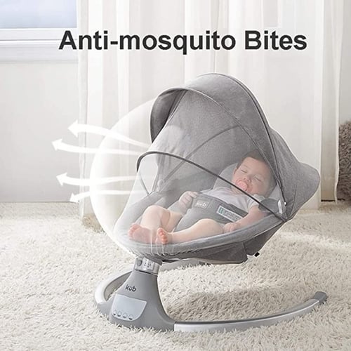 حامل كهربائي بسرير هزاز للطفل البيبي من ال اكس اتش...