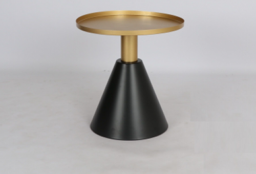 طاولة ذهبي واسود