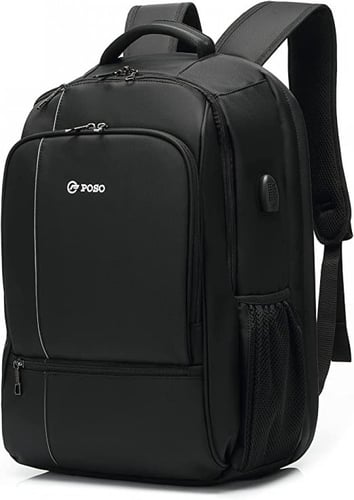 حقيبة لابتوب 17.3 انش بمنفذ شحن USB لاجهزة اللابتو...