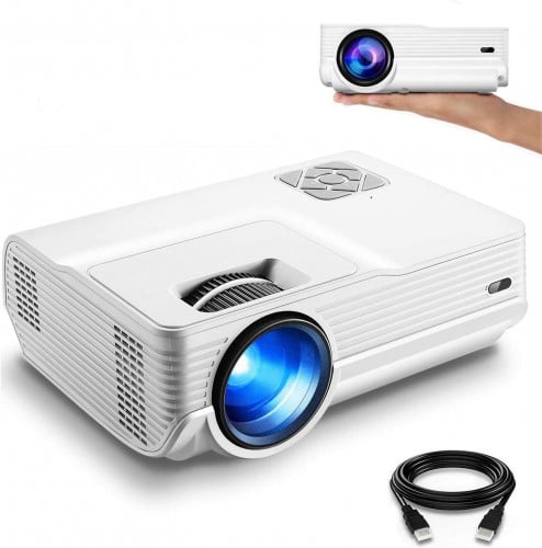 بروجيكتور فنلايتس دقة 1080P، شاشة LED مقاس 200 انش