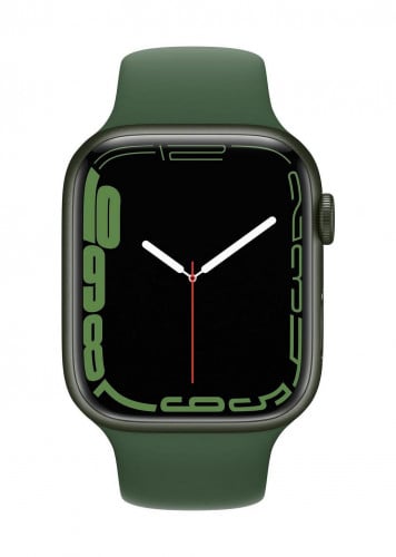 أبل ساعة الجيل السابع 45 مللي جي بي إس، سوار أخضر