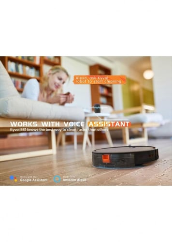 كيفول، اي 31 مكنسة و ممسحة ذكية، قوة الشفط 2200بي...