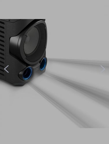 سوني هاي فاي، عالي القدرة، مع اضاءة الحفلات