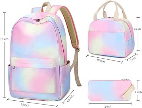 حقيبة ظهر مدرسية من بلوبون للفتيات الصغيرات، مجموع...