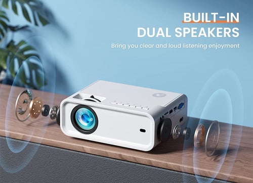 بروجكتر جهاز عرض من اكروجوي 900 لومن WiFi