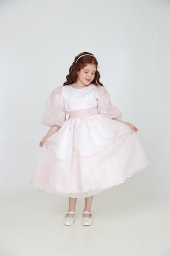 فستان + طوق+ شنطة