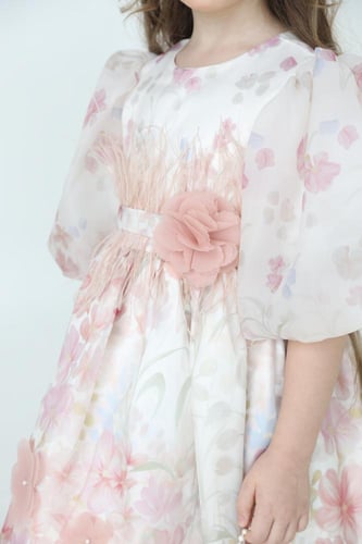 فستان موود + طوق+ شنطة