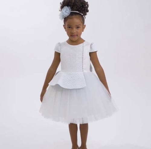 فستان ناعم + طوق