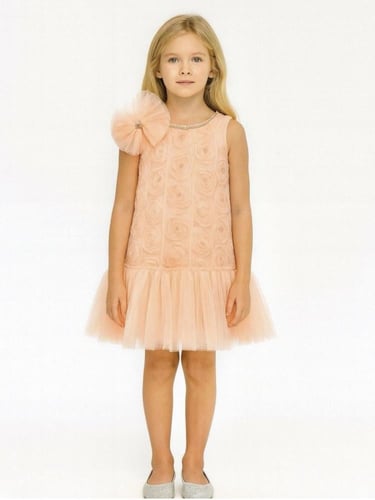 فستان + فيونكة شعر