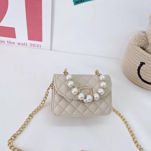 ميني شنطة باللولو بعدة الوان