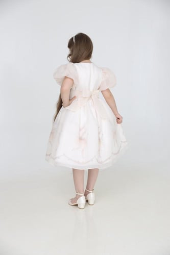 فستان + طوق+ شنطة