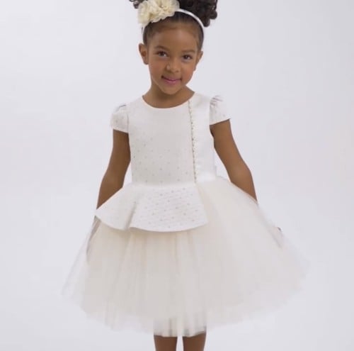 فستان ناعم + طوق