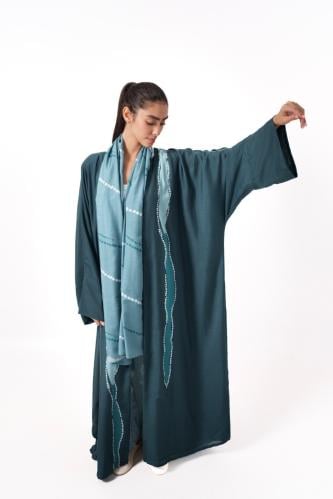 FALLING BLOOM-TEAL