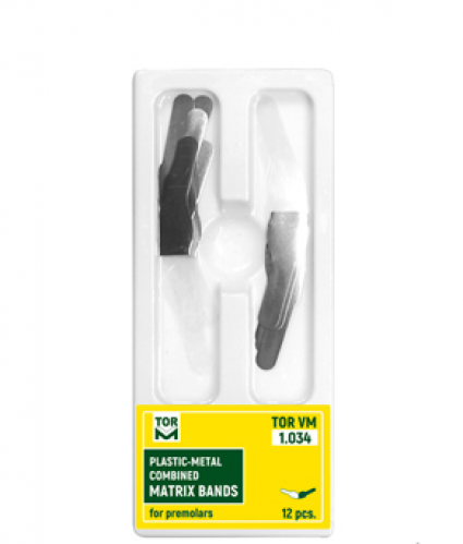 Plastic-Metal Combined Matrix Bands for Premolars