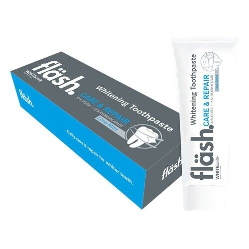معجون اسنان , fläsh , لتبييض الاسنان 75 ml