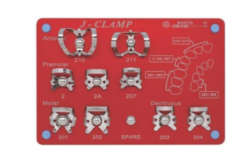 Rubber Dam Clamps Set, Winged