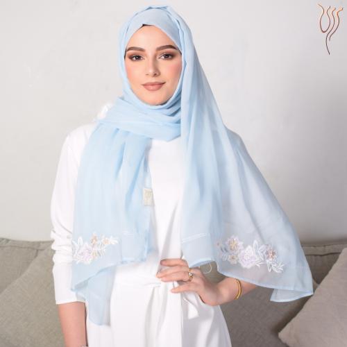 طرحة بوال أبليكة باستل سماوي