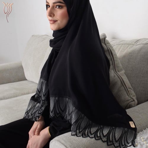 طرحة بوال أسود بطرف تل وأرقنزا