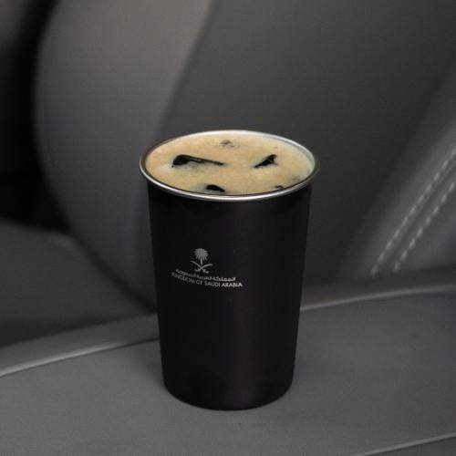 كوب شعار المملكة | أسود