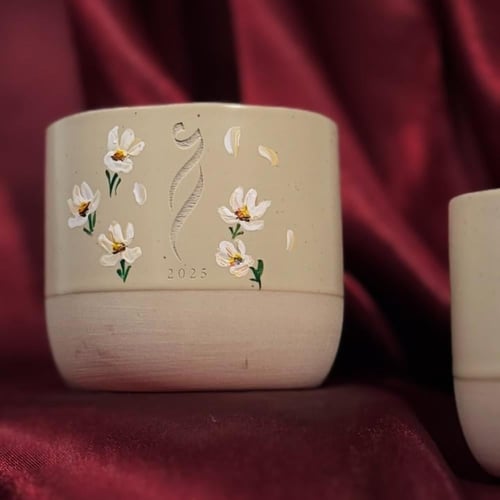 كوب ليلة العمر | مع رسم يدوي