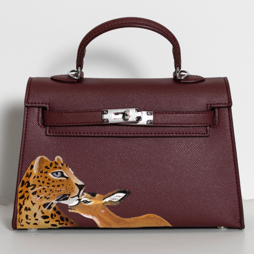 حقيبة الفهد والغزال | رسمة مجددة