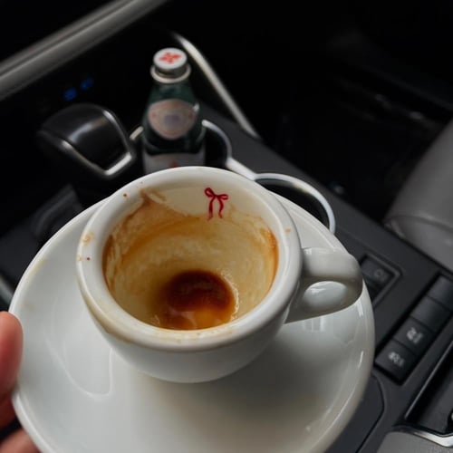 كوب اسبريسو وايد أبيض | صمم كوبك