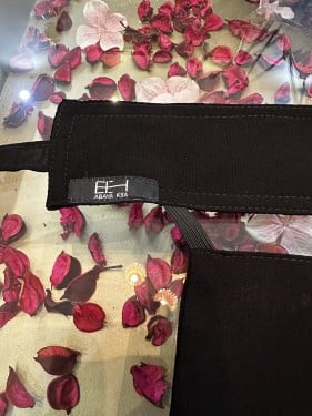 نقاب اسود مغاط واحد #EH18