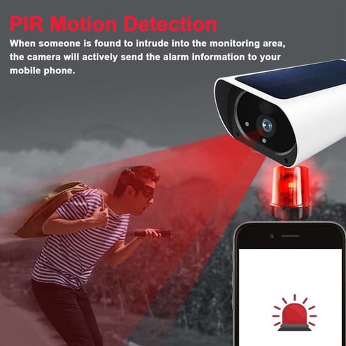 كاميرا مراقبة بالطاقة الشمسية مدمج 4G شريحة